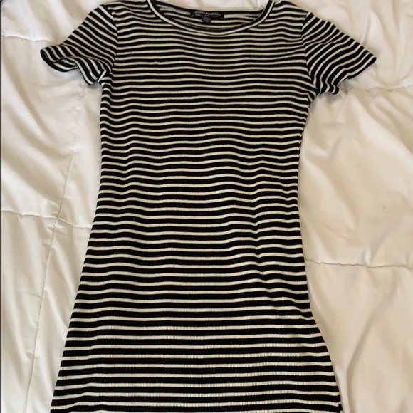 BRANDY MELVILLE Striped T-Shirt Dress - Picture 1 of 4